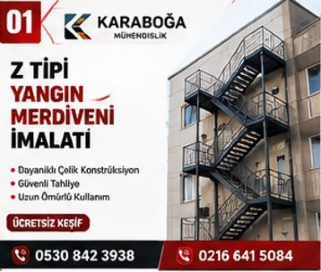 İstanbul Makaralı Yangın Merdiveni İmalatı ve Yangın Kapısı Fiyatları